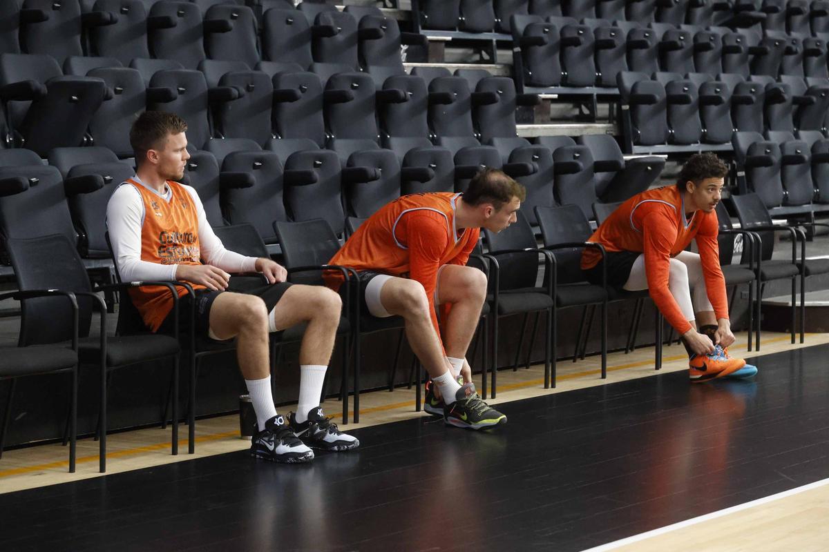 Entrenamiento Valencia Basket Club