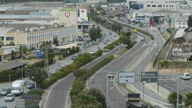 Los polígonos empiezan a salir del túnel
