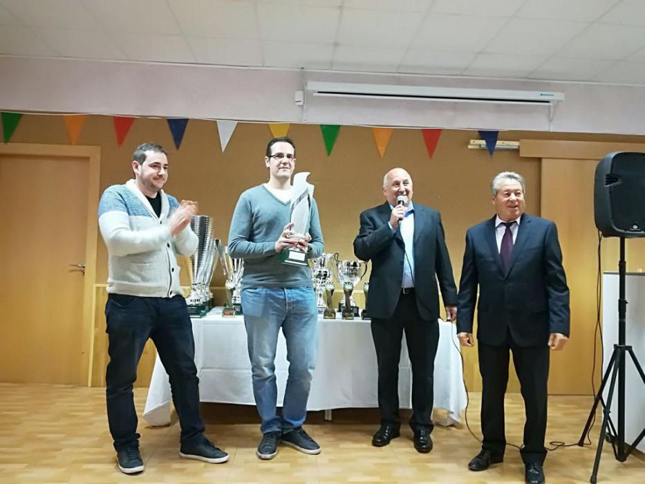 Entrega de premios de la Liga de Bolos Huertanos