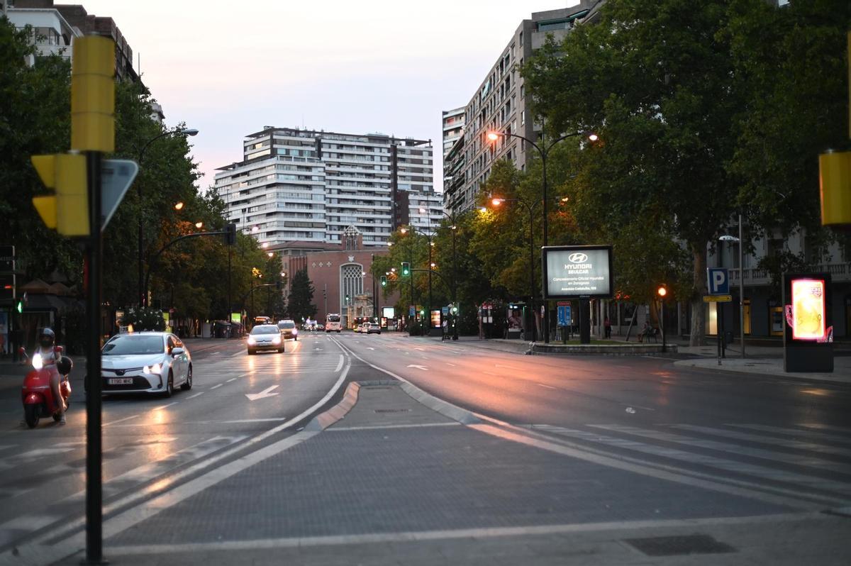 En imágenes | Zaragoza se queda vacía durante la final del Mundial