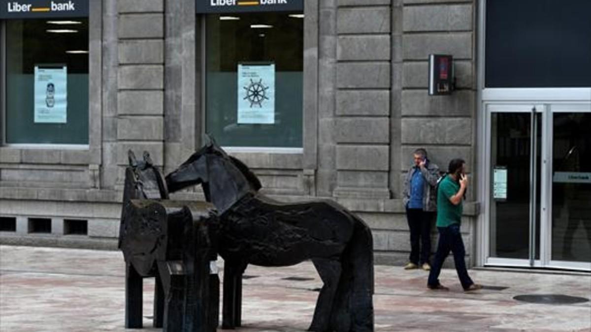 Sede de Liberbank en Oviedo.