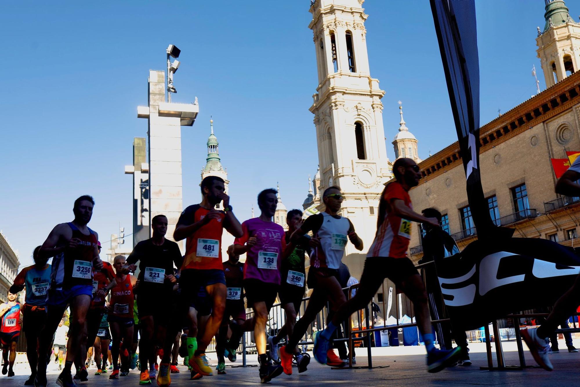 La Media Maratón de Zaragoza luce en las calles sus 25 años