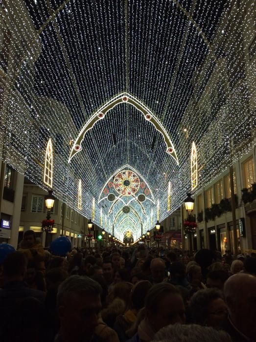 Encendido de las luces de Navidad.