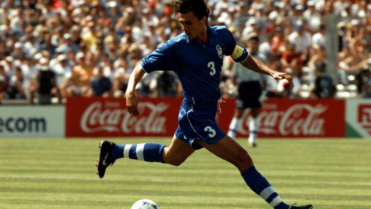 Paolo Maldini, 'il capitano' de Italia