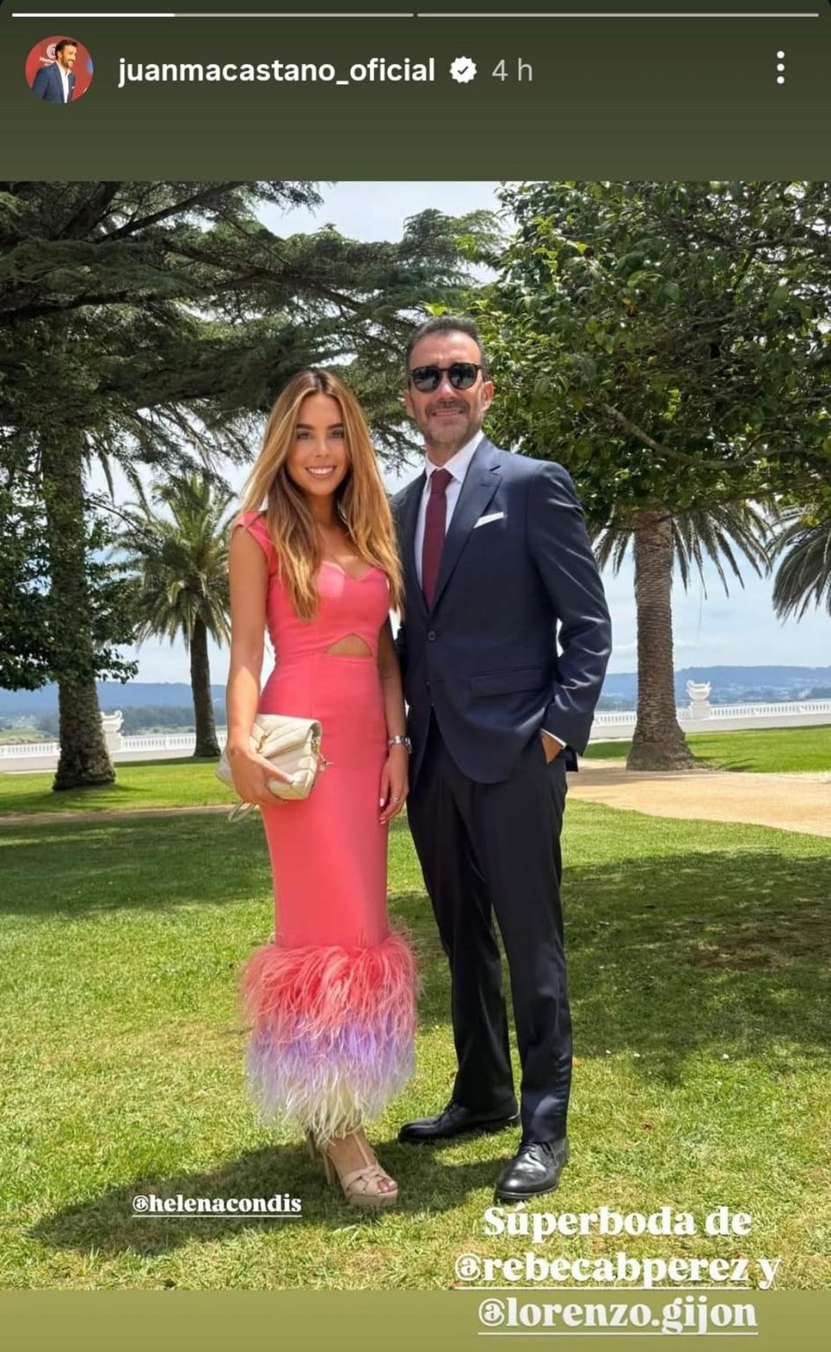 Helena Condis y Juanma Castaño