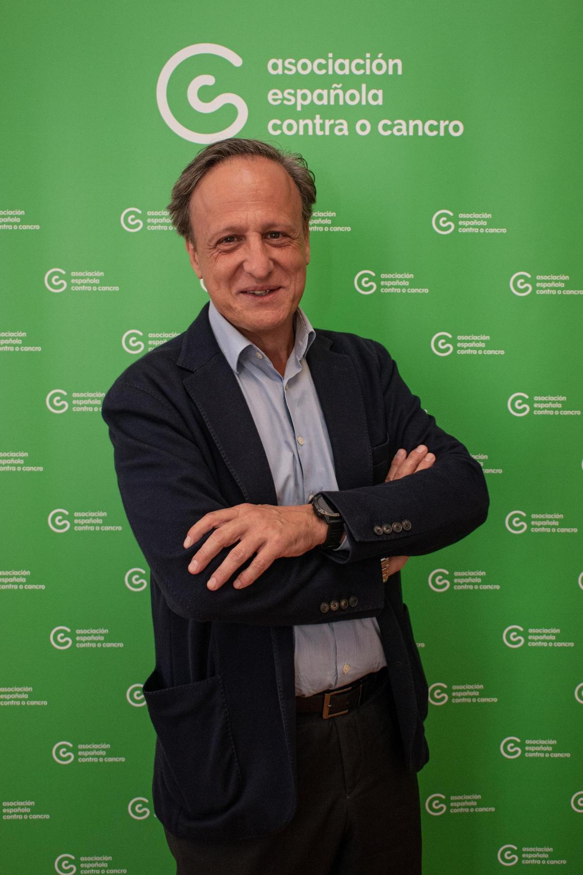 Carlos Lamora, Vicepresidente provincial de A Coruña de la Asociación Española Contra o Cáncro (AECC)