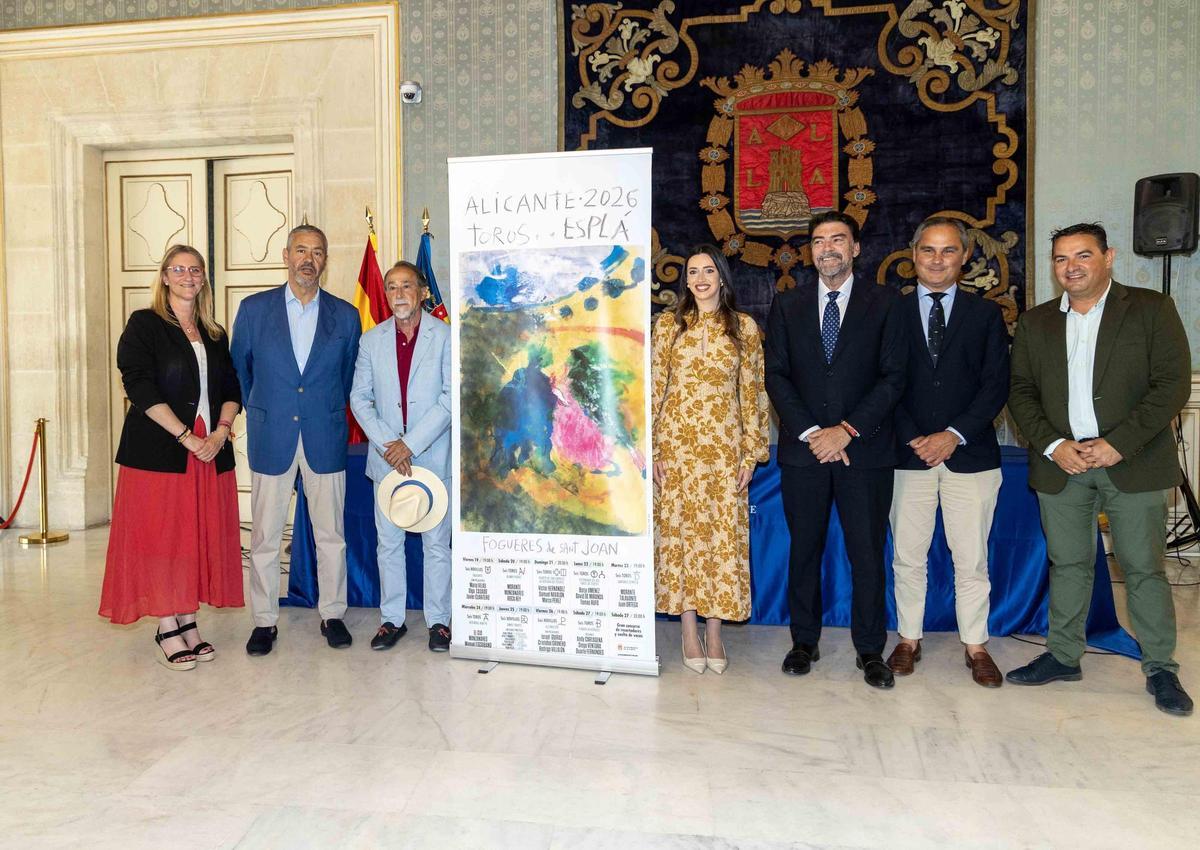 Alicante presenta un histórico cartel taurino para las Hogueras 2026