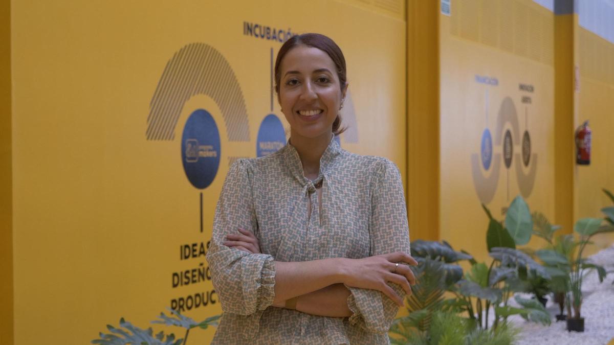La bióloga y promotora de la compañía Helenis Bioscosmetics, Elena Jiménez