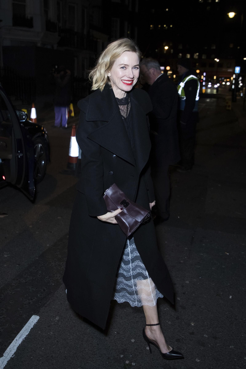 Naomi Watts en la fiesta pre Bafta