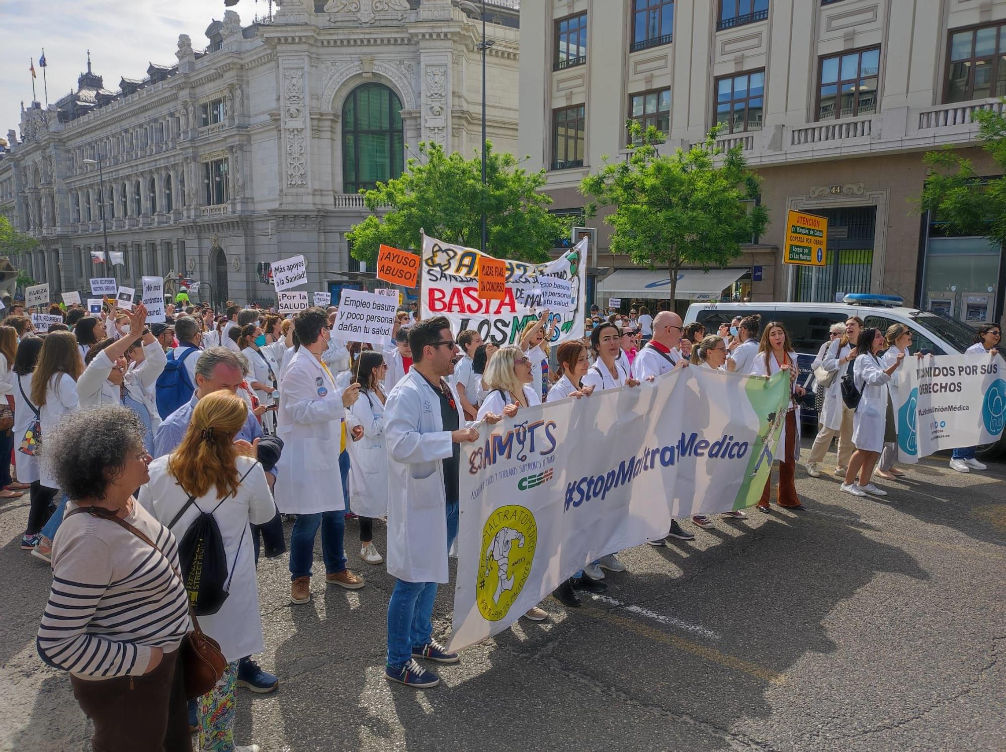 Médicos huelga Madrid