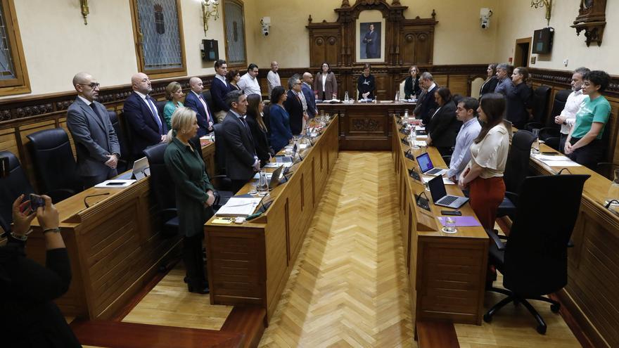 El Pleno municipal de Gijón del mes de noviembre, en imágenes