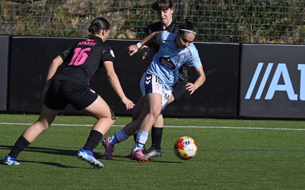 Un partido anterior de As Celtas.