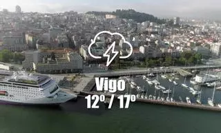 El tiempo en Vigo: previsión meteorológica para hoy, jueves 25 de abril