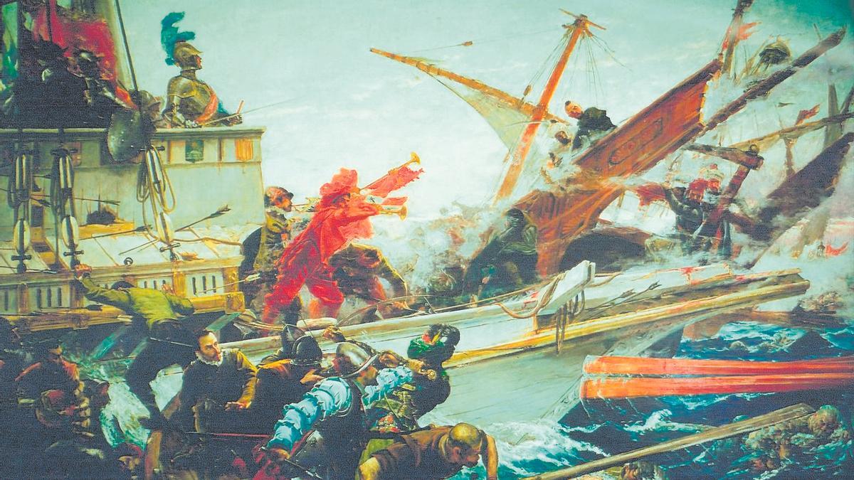 La batalla de Lepanto de Juan luna (1987).