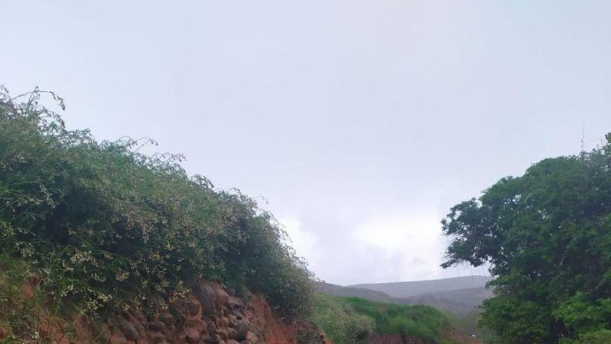 Fuerte crecida del río Ribota en la comarca de Calatayud