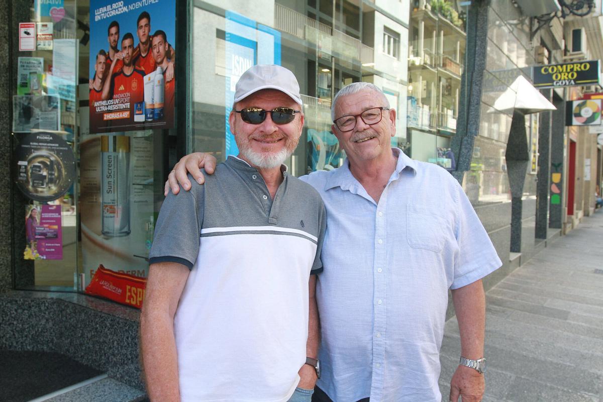 Jesús Falcón y Rafael Barberá.