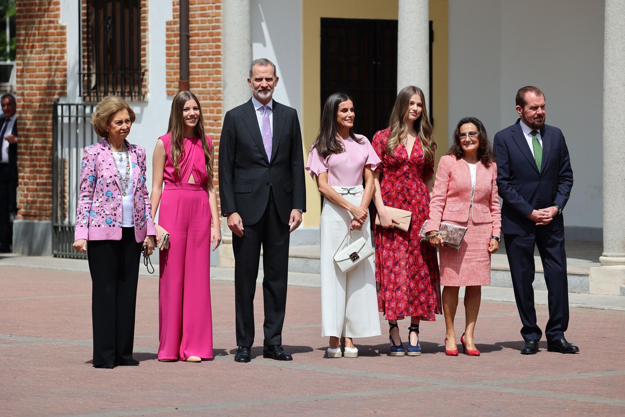 La confirmación de la Infanta Sofía, en imágenes