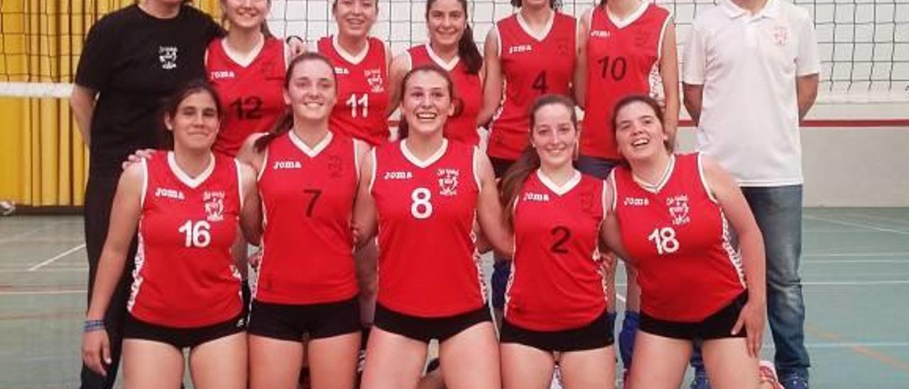 El juvenil femenino del Xàtiva Voleibol gana la liga y estará en la final autonómica