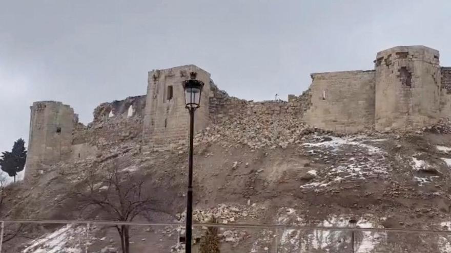 El terremoto de Turquía derrumba el castillo de Gaziantep, patrimonio de la UNESCO