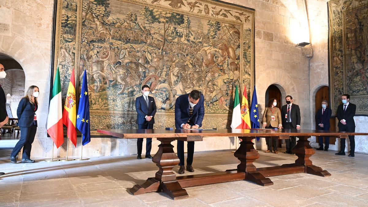 Cumbre entre España e Italia en el Palma