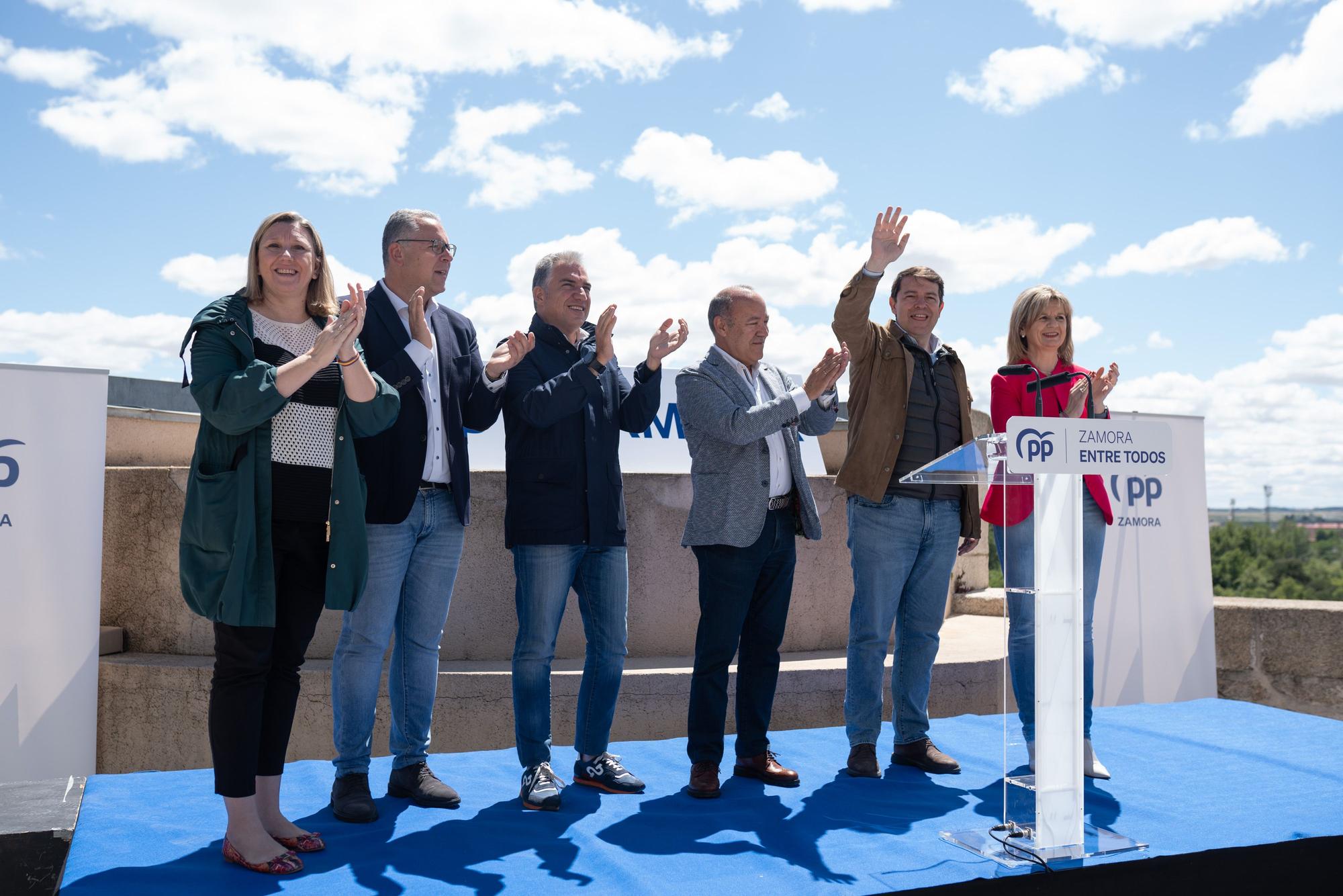 Acto del Partido Popular (PP) de Zamora en apoyo a Jesús María Prada