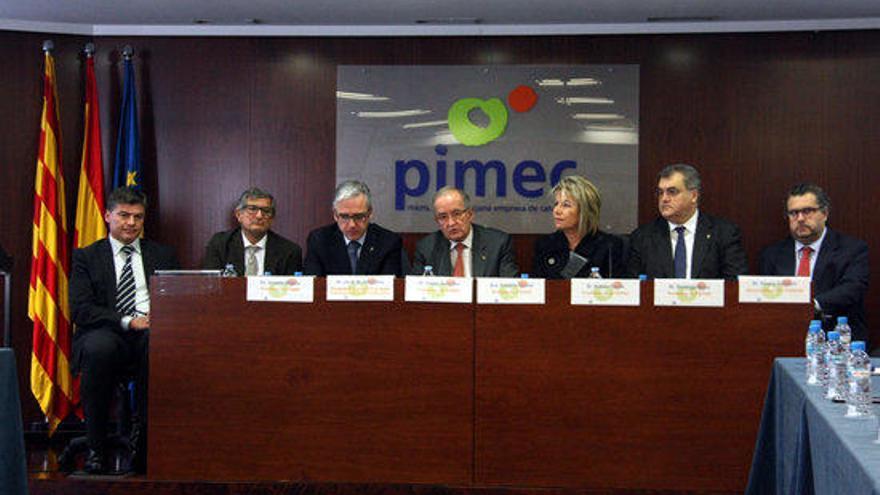 Les entitats reben el suport de PIMEC