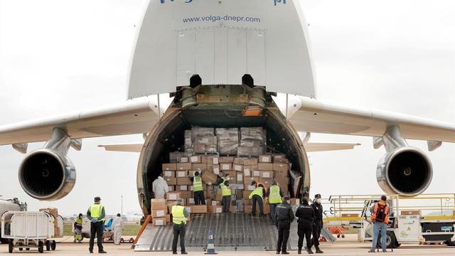 material sanitario comprado a china