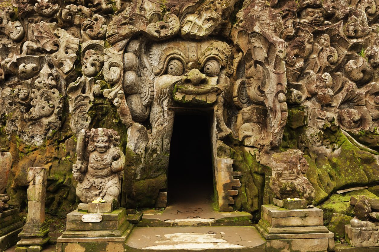Templo de Goa Gajah, Bali, Indonesia