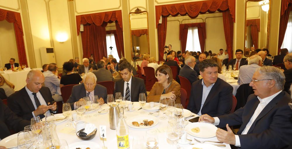 Desayuno con Amparo Marco en el Casino Antiguo de Castelló