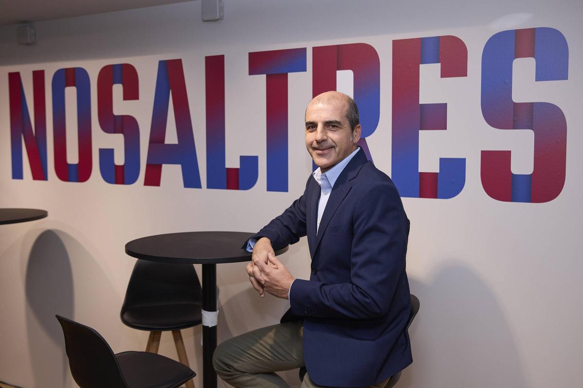 Carles Ordiales, miembro de la candidatura de Víctor Font y responsable del área social