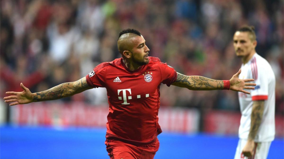 Arturo Vidal marcó el único gol del partido