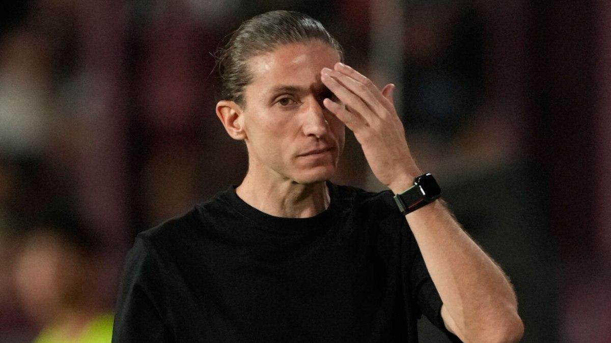 Malos tiempos para Filipe Luís en el Flamengo