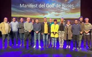 La presentació del documental «Un silenci blau» mobilitza la societat del golf de Roses