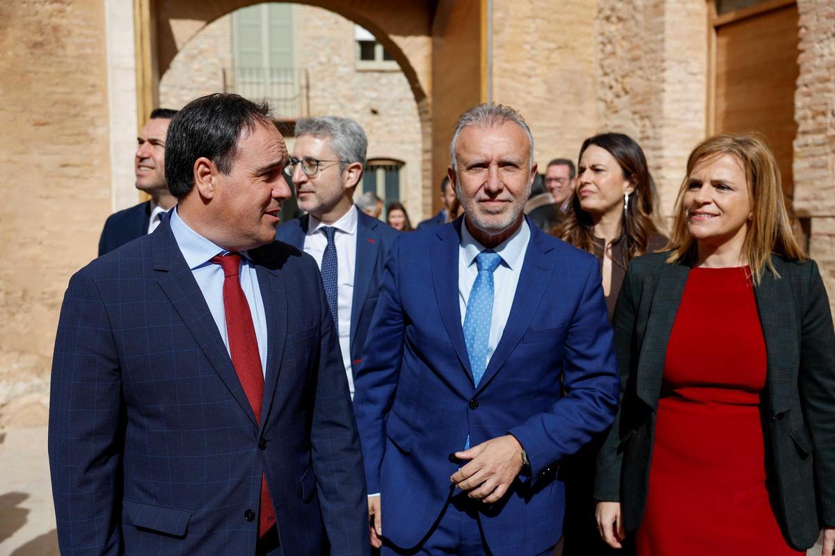 Llorca, el ministre Torres i la delegada del Govern, esta setmana passada