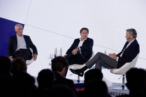 Diálogo “Empresa, liderazgo y desarrollo económico en el Noroeste” con Ignacio Rivera del grupo Hijos de Rivera y Enrique García Chillón de Profand