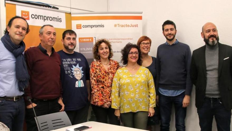 Destacados cargos de Compromís en Alcoy.