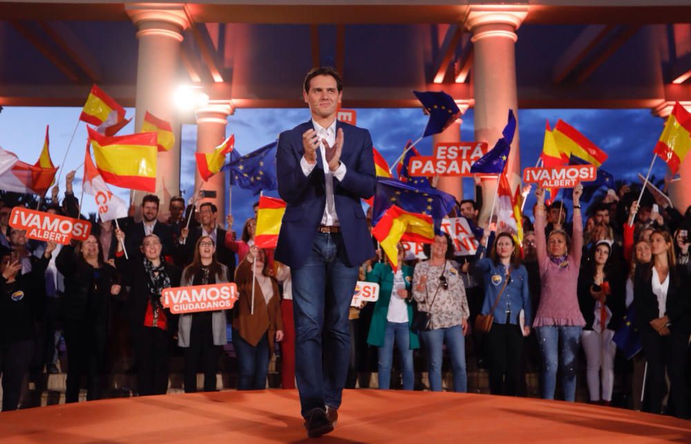 Cierre de campaña de Ciudadanos en València