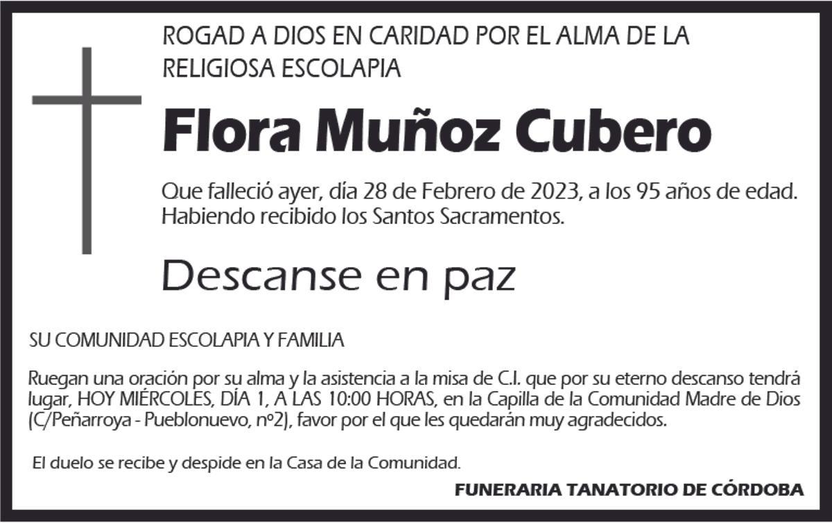 Flora Muñoz Cubero