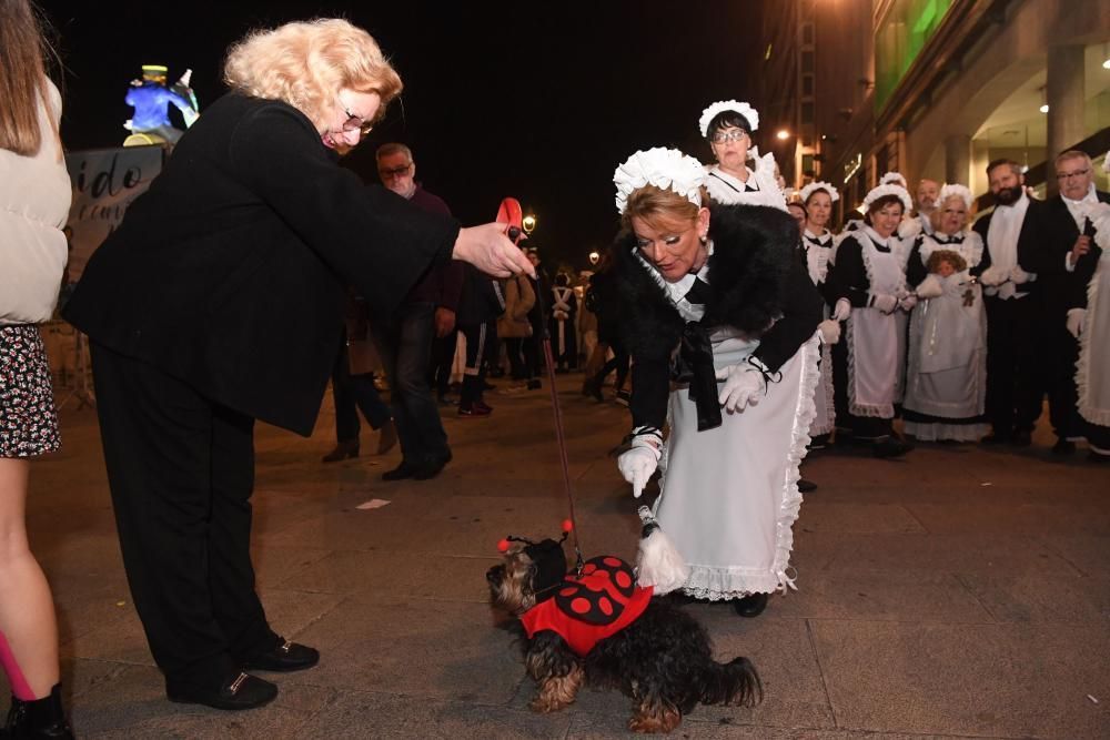 La ancestral deidad vela por la diversión, el disfrute y buen ambiente del entroido coruñés, un "entroido único".