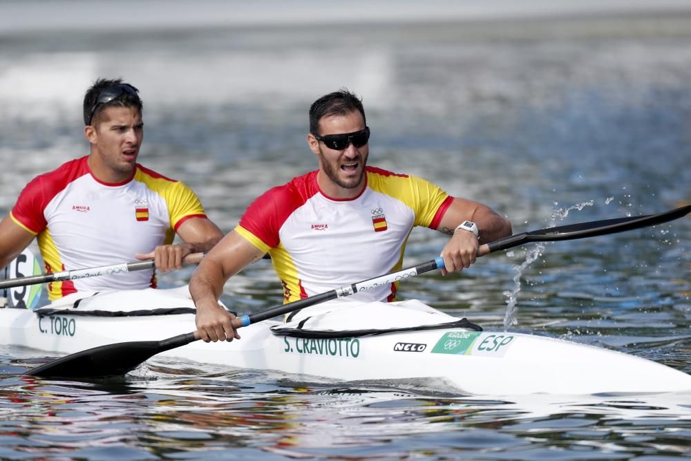 El gallego Cristian Toro, oro en K2 con Craviotto