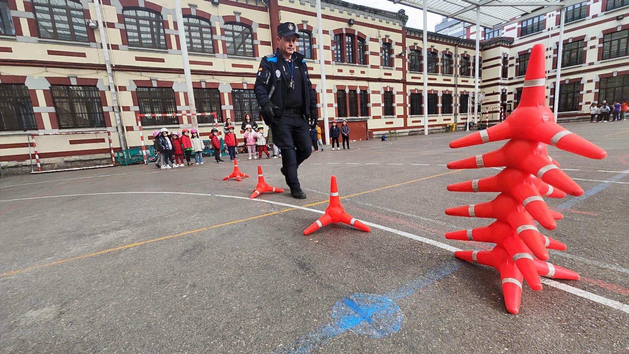 Los niños de Liceo se apuntan a la Seguridad Vial