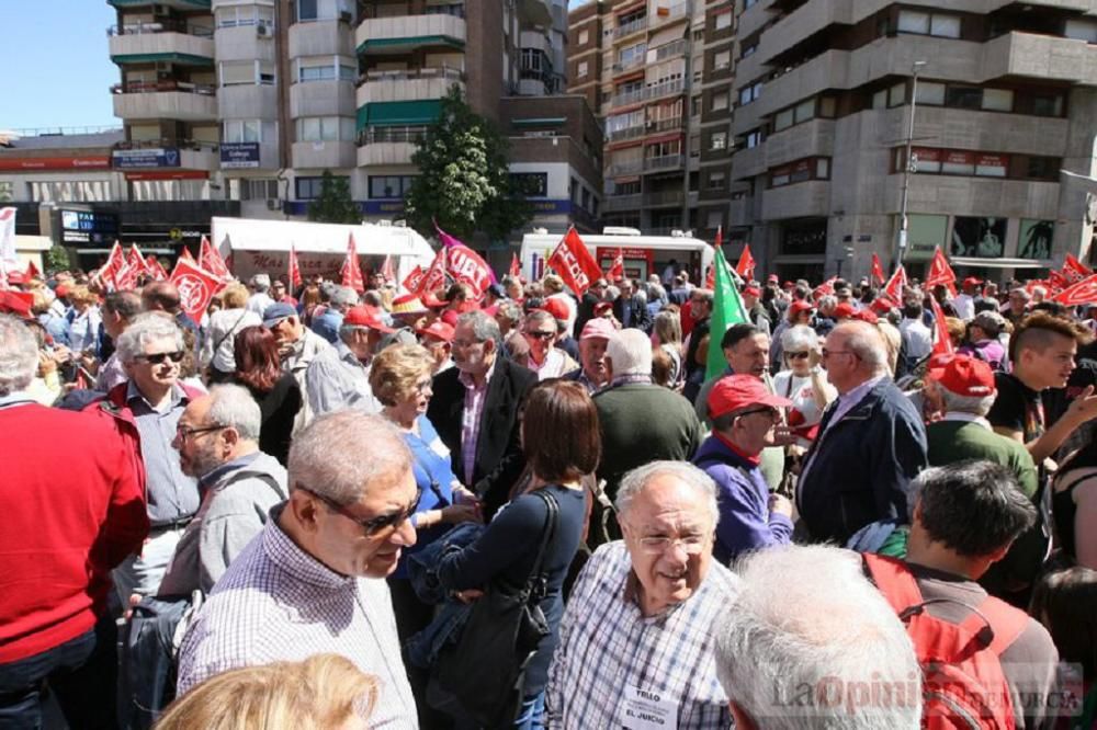 Manifestación del 1 de mayo en Murcia