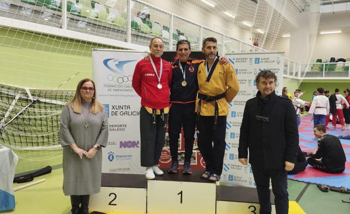 Fidel Rodríguez no podio.   | // D.P.