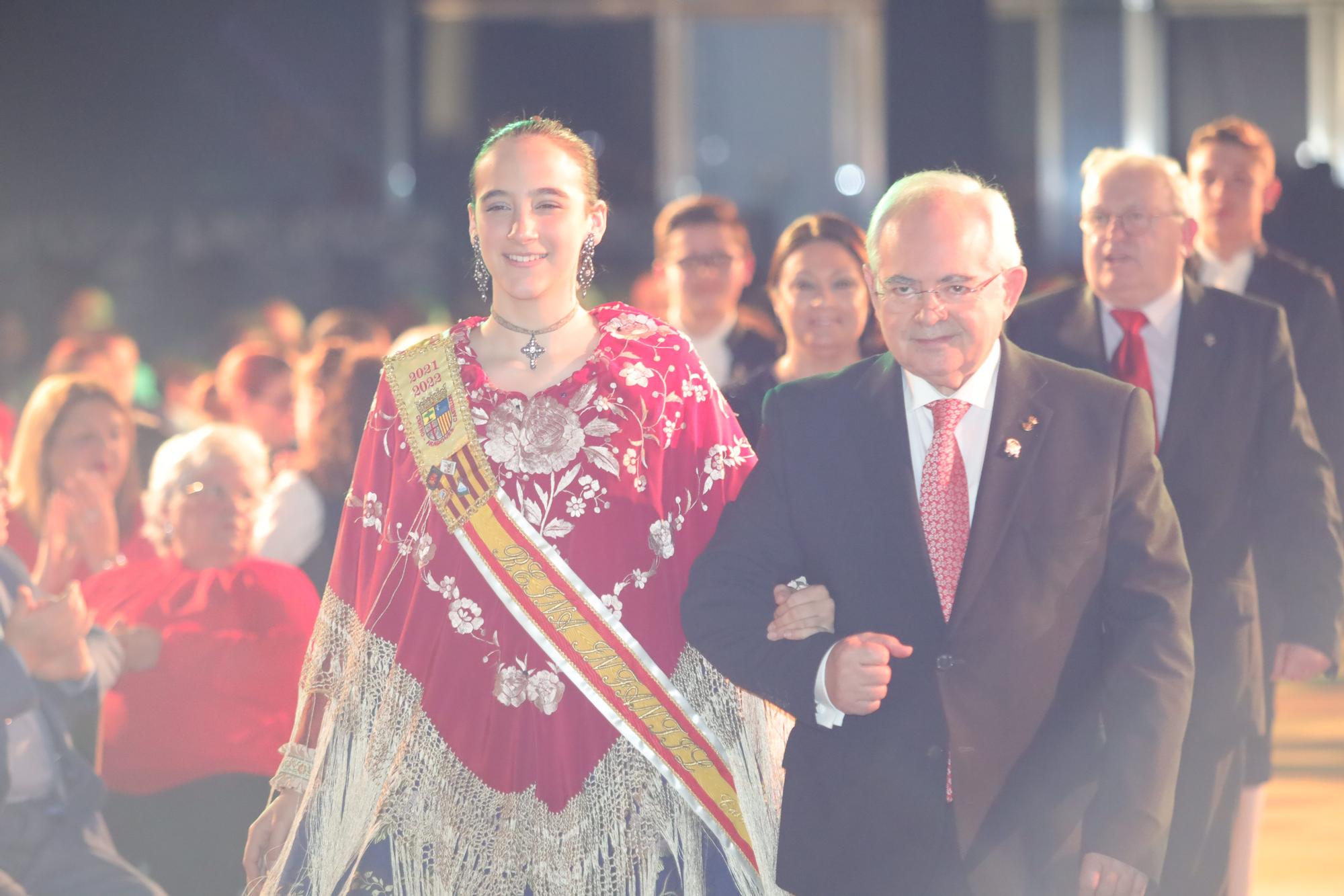 Galania a la reina infantil de las fiestas de la Magdalena