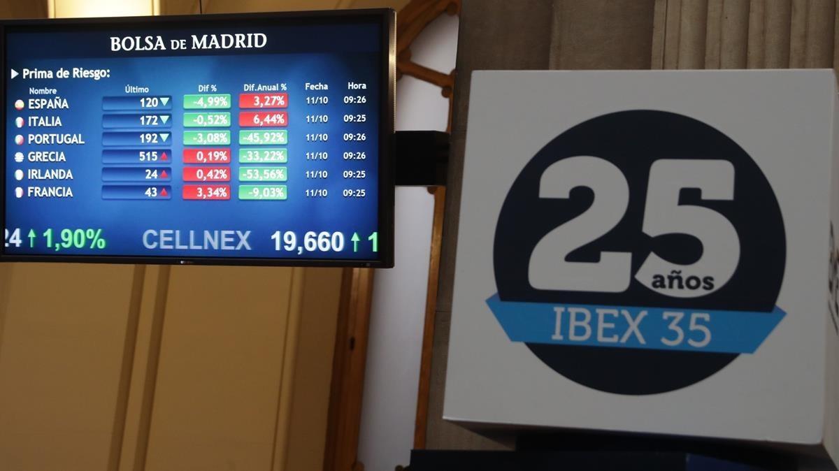 zentauroepp40498897 madrid 11 10 2017   el ibex 35  principal indicador de la bo171011100002