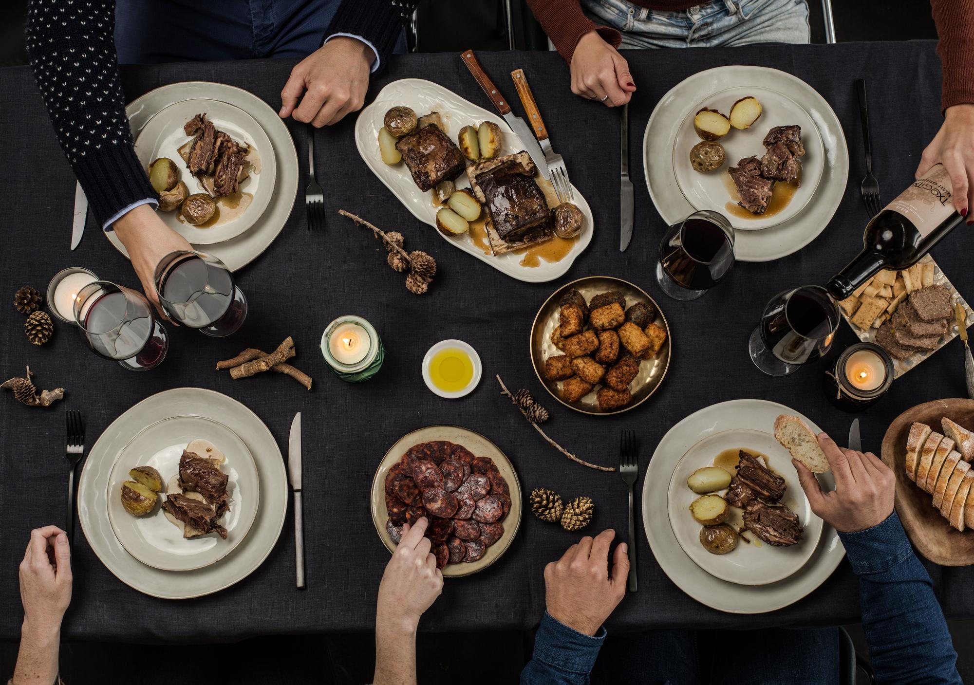 La mejor carne de vaca vieja disponible 'on line' para compartir esta Navidad