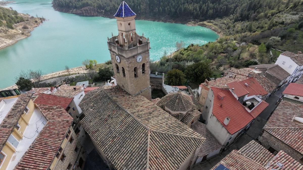 Estado actual de la iglesia de Puebla de Arenoso