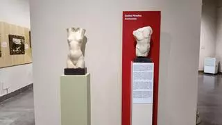 Un fragmento de escultura romana y 'Forma', de Mateo Inurria, protagonizan 'Dobles Miradas' en el Bellas Artes