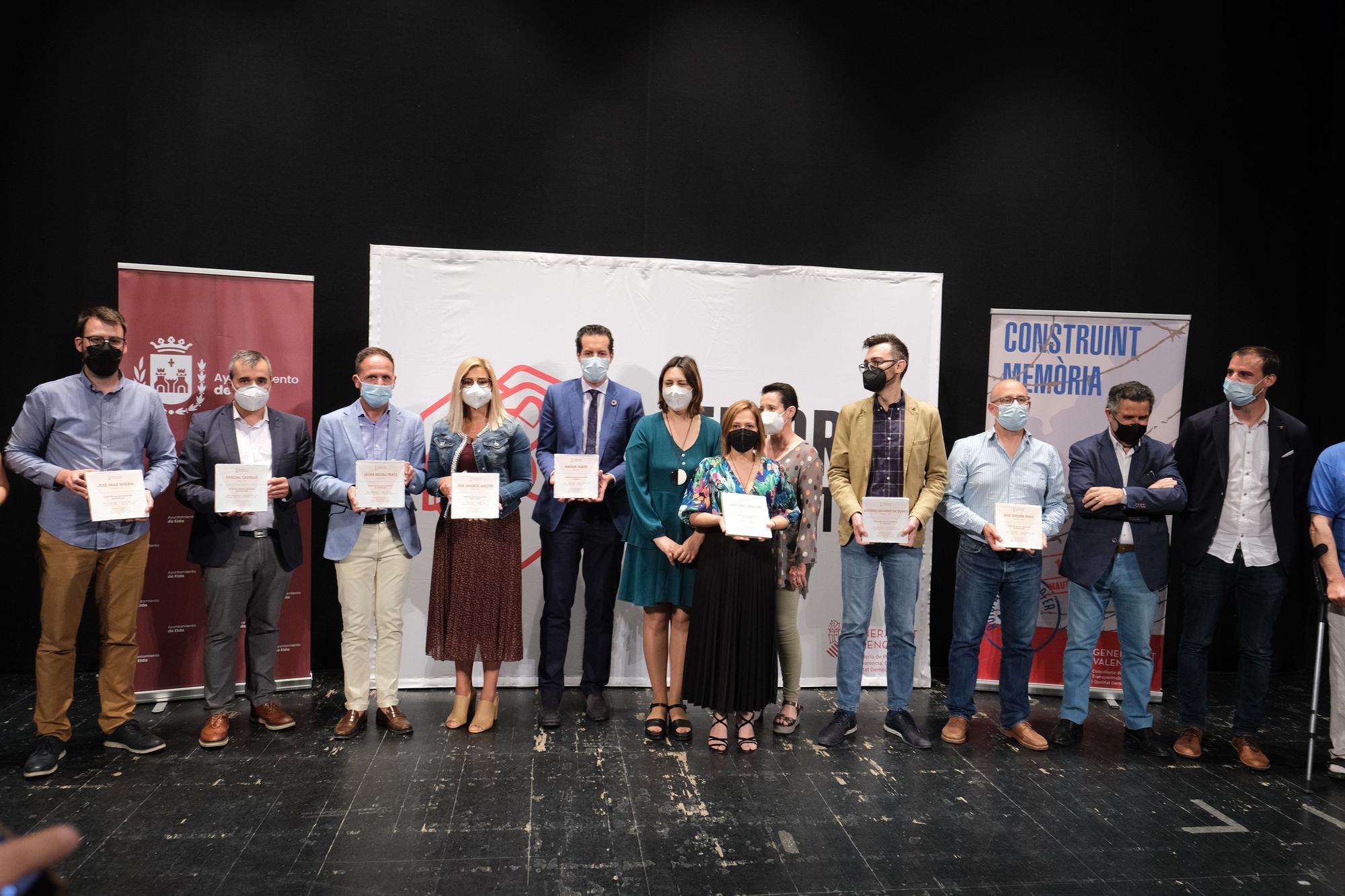 Homenaje a las víctimas y supervivientes del medio Vinalopó de los campos de concentración nazis