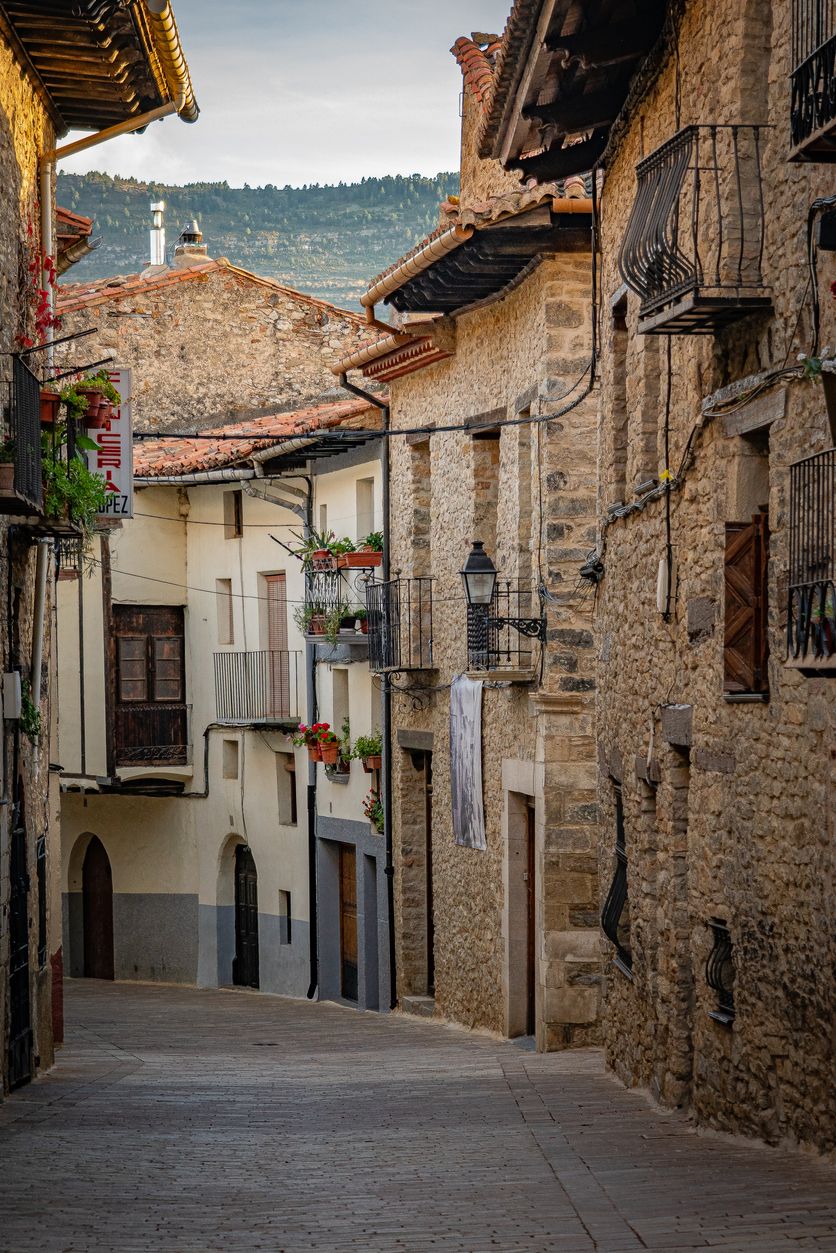 Las callejuelas de Cantavieja